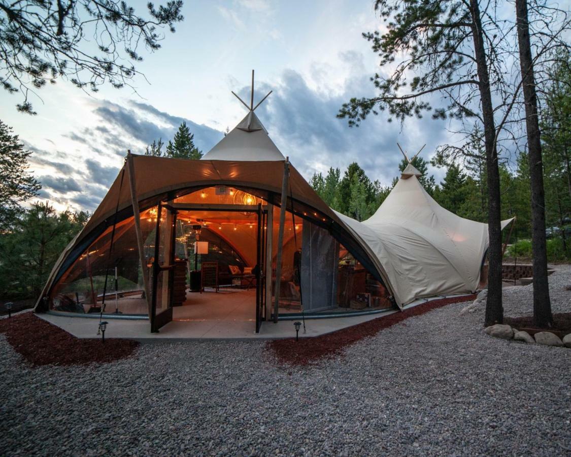 Under Canvas Glacier Coram Exterior photo