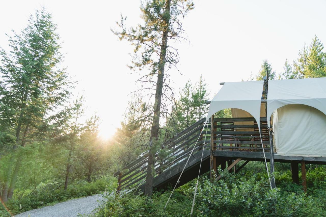 Under Canvas Glacier Coram Exterior photo